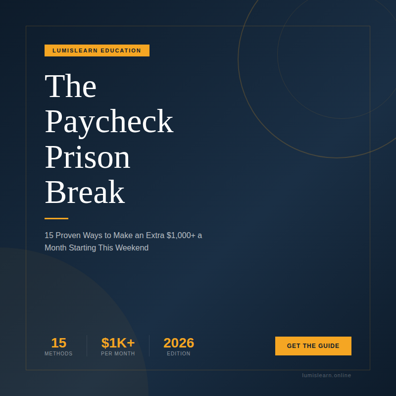 The Paycheck Prison Break — 15 Proven Ways to Make an Extra £1,000+ a Month in 2026